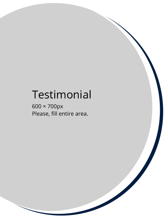 testimonial template